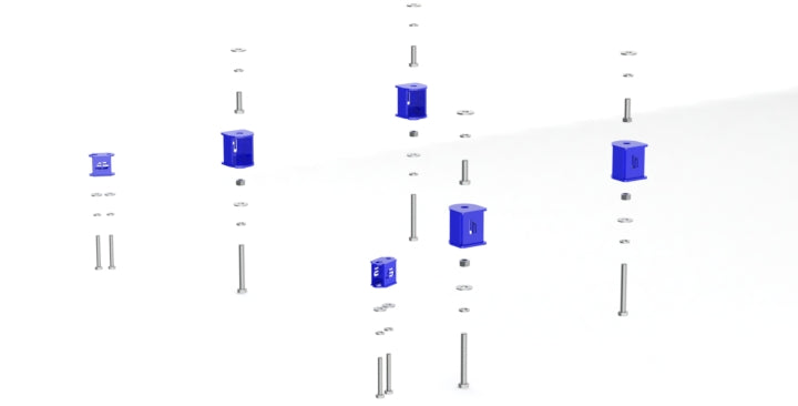 SUMO SUBARU S1 2.0" Steel Sub-Frame Spacer Kit (SFS)