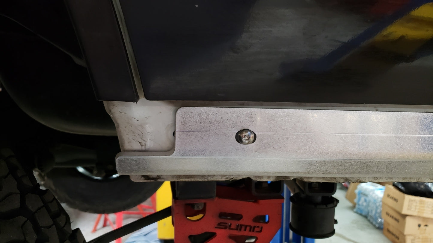 SUMO SUBARU Rock Slider (SRS) Aluminum Base – Subaru Forester (1998–2008)