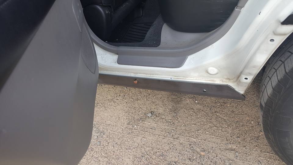 SUMO SUBARU Rock Slider (SRS) Steel Base – Subaru Forester (1998–2008)