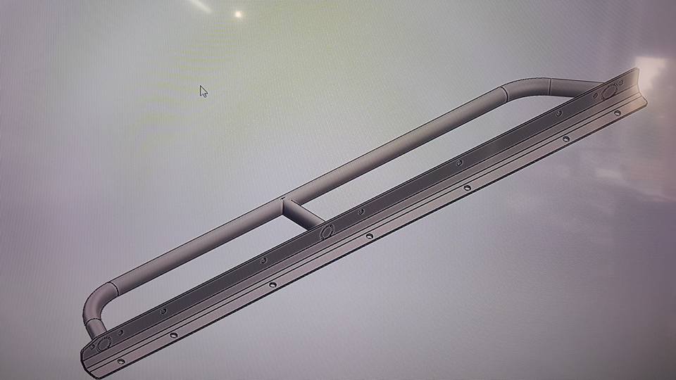 SUMO SUBARU Rock Slider (SRS) Steel Base – Subaru Forester (1998–2008)