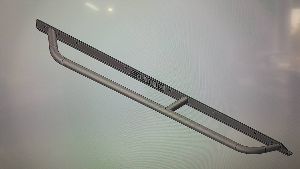 SUMO SUBARU Rock Slider (SRS) Steel Base – Subaru Forester (1998–2008)